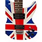 Used Lyon By Washburn DEF LEPPARD UNION JACK Solid Body Electric Guitar