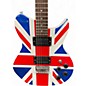 Used Lyon By Washburn DEF LEPPARD UNION JACK Solid Body Electric Guitar