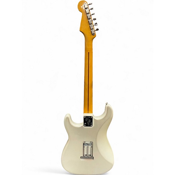 Used Fender Artist Series Eric Johnson Stratocaster White Blonde Solid Body Electric Guitar