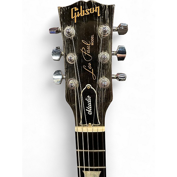 Vintage 1992 Gibson Les Paul Studio Wine Red Solid Body Electric Guitar