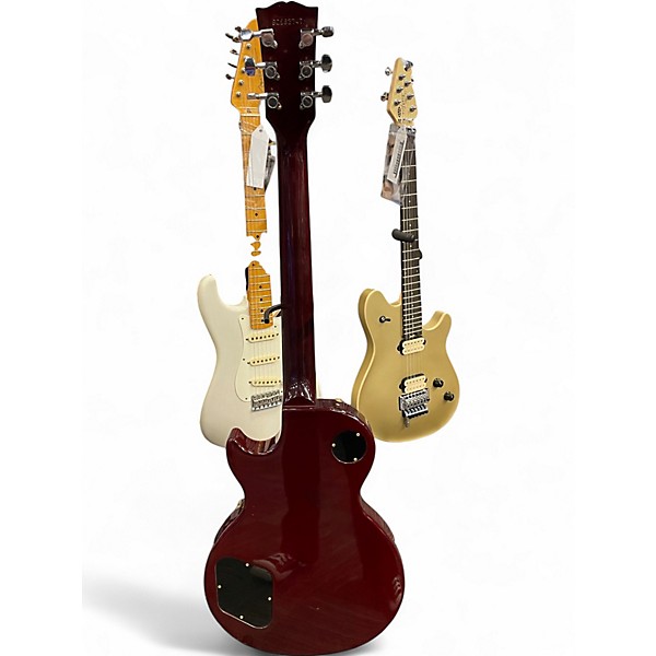 Vintage 1992 Gibson Les Paul Studio Wine Red Solid Body Electric Guitar