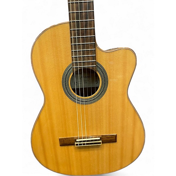 Used Alvarez CC7CE Natural Classical Acoustic Guitar