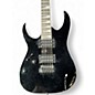 Used 2023 Ibanez GRG120BDX Left Handed Metallic Black Electric Guitar thumbnail