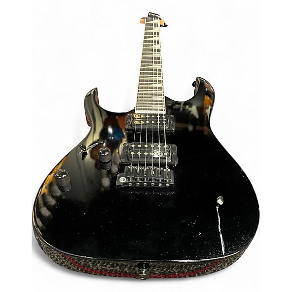 Used 2023 Ibanez GRG120BDX Left Handed Metallic Black Electric Guitar