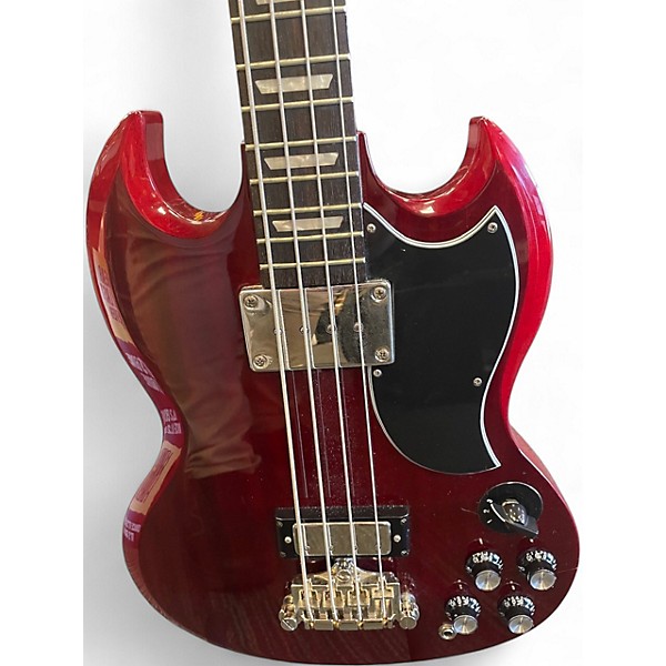 Used Epiphone EB3 Cherry Electric Bass Guitar