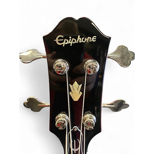 Used Epiphone EB3 Cherry Electric Bass Guitar
