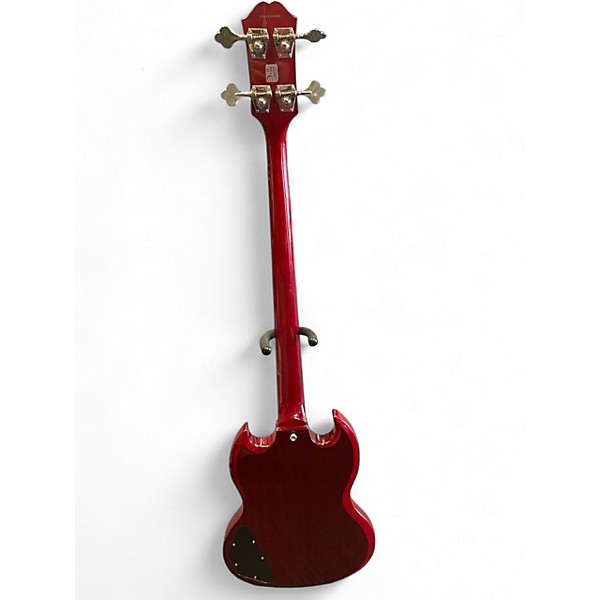 Used Epiphone EB3 Cherry Electric Bass Guitar