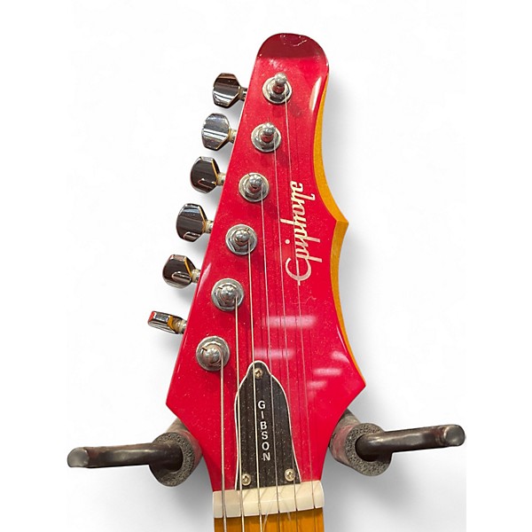 Used Epiphone FAT-210 RED Solid Body Electric Guitar