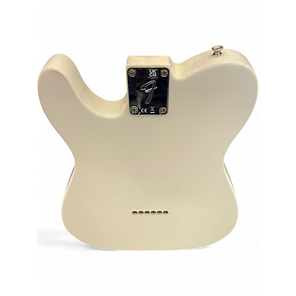 Used Fender Player Telecaster Olympic White Solid Body Electric Guitar