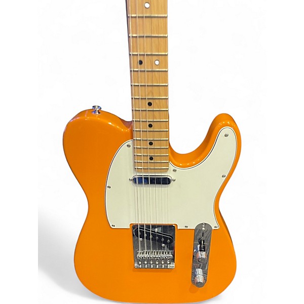 Used Fender Player Telecaster Capri Orange Solid Body Electric Guitar