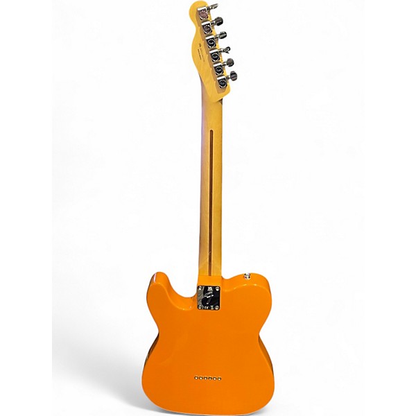 Used Fender Player Telecaster Capri Orange Solid Body Electric Guitar
