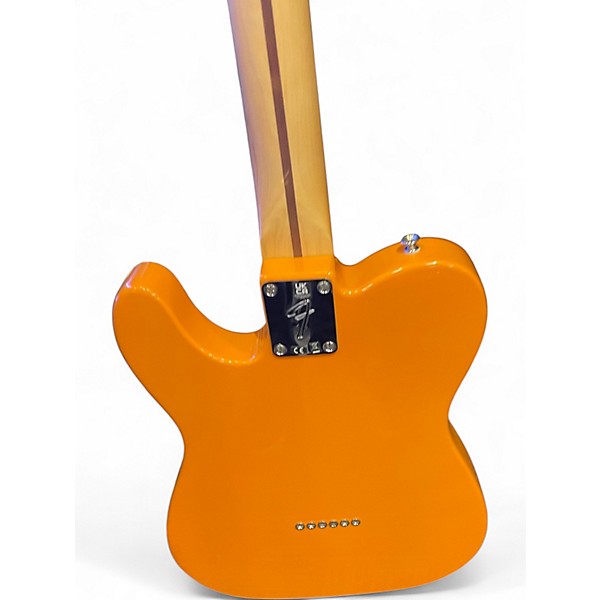 Used Fender Player Telecaster Capri Orange Solid Body Electric Guitar