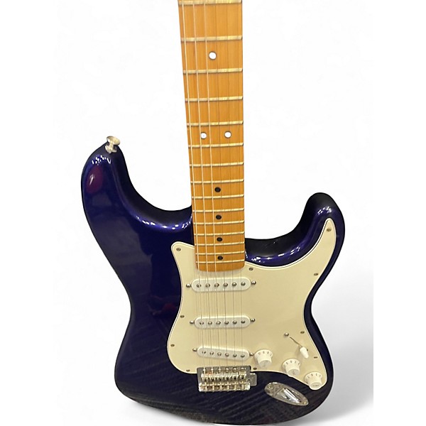 Used Fender Standard Stratocaster METALLIC PURPLE Solid Body Electric Guitar