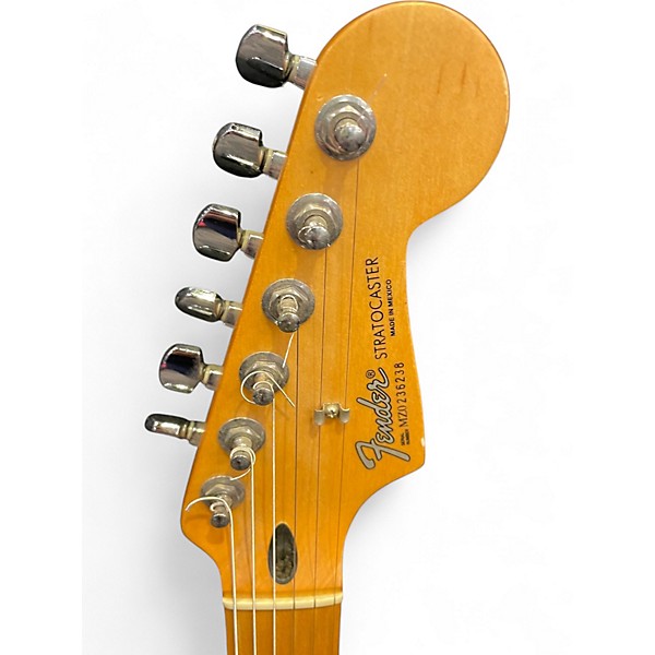 Used Fender Standard Stratocaster METALLIC PURPLE Solid Body Electric Guitar