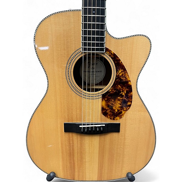 Used Fender Paramount PM-3 Limited Ariondack Natural Acoustic Electric Guitar