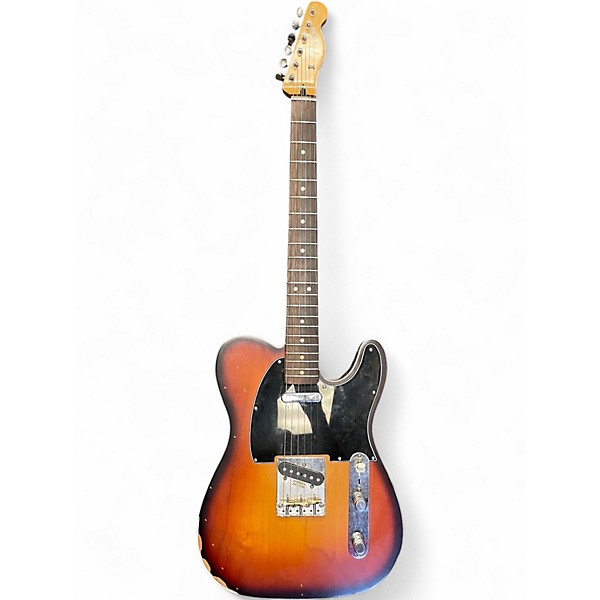 Used 2024 Fender JASON ISBELL CUSTOM TELECASTER Sunburst Solid Body Electric Guitar