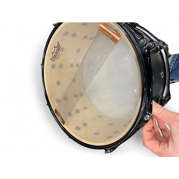 Used Pork Pie 13X6 Little Squealer Snare Black Drum