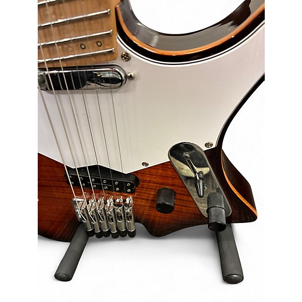 Used Strangberg Salen DELUX MX6 Vintage Sunburst Solid Body Electric Guitar