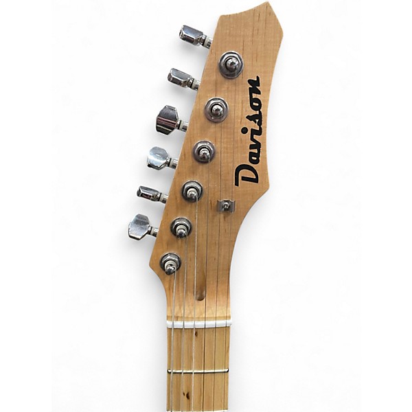 Used Davison S STYLE 2 Tone Sunburst Solid Body Electric Guitar