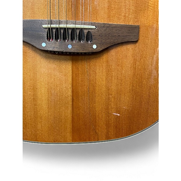 Used Ovation glenn Cambell 1118-4 Natural 12 String Acoustic Electric Guitar