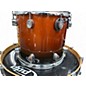 Used PDP by DW 6 Piece Pacific LX Series  2 Tone Sunburst Drum Kit