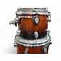 Used PDP by DW 6 Piece Pacific LX Series  2 Tone Sunburst Drum Kit
