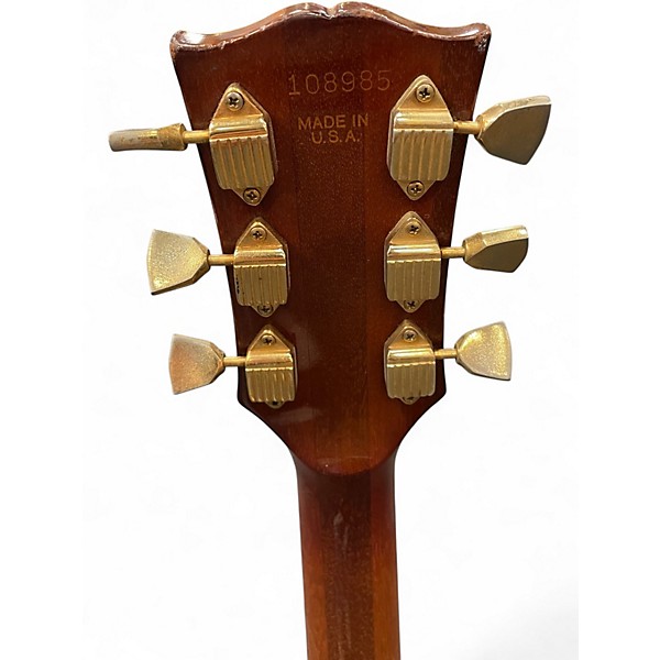 Vintage 1974 Gibson Les Paul Custom Ice Tea Burst Solid Body Electric Guitar