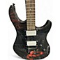 Used Peavey Predator EXP Marvel Spiderman Stoptail Black Solid Body Electric Guitar