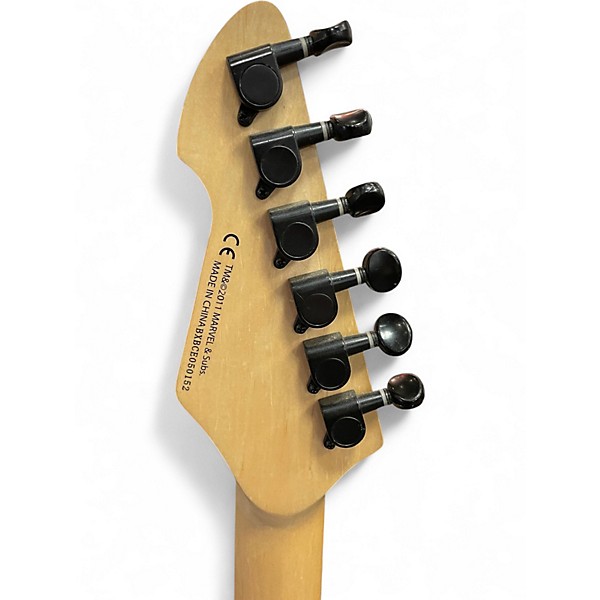 Used Peavey Predator EXP Marvel Spiderman Stoptail Black Solid Body Electric Guitar