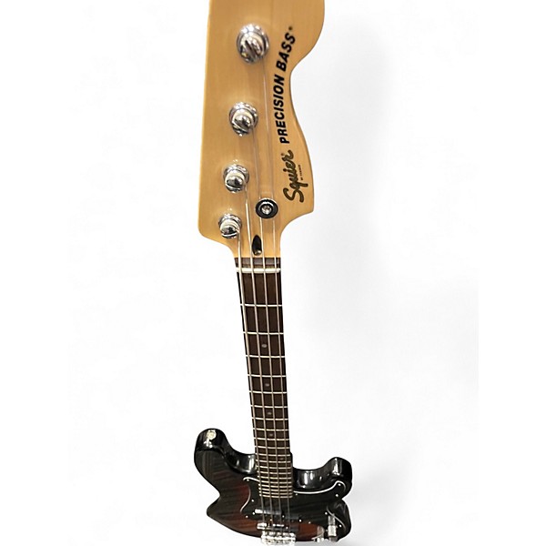 Used Squier Precision Bass 2 Tone Sunburst Electric Bass Guitar