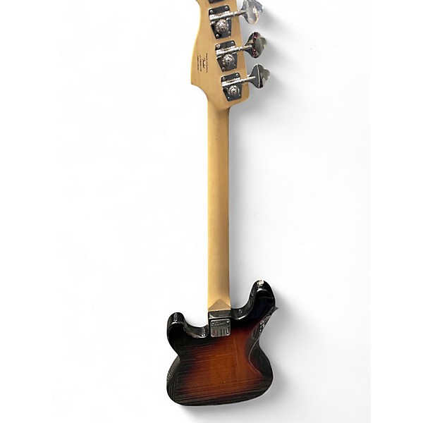 Used Squier Precision Bass 2 Tone Sunburst Electric Bass Guitar