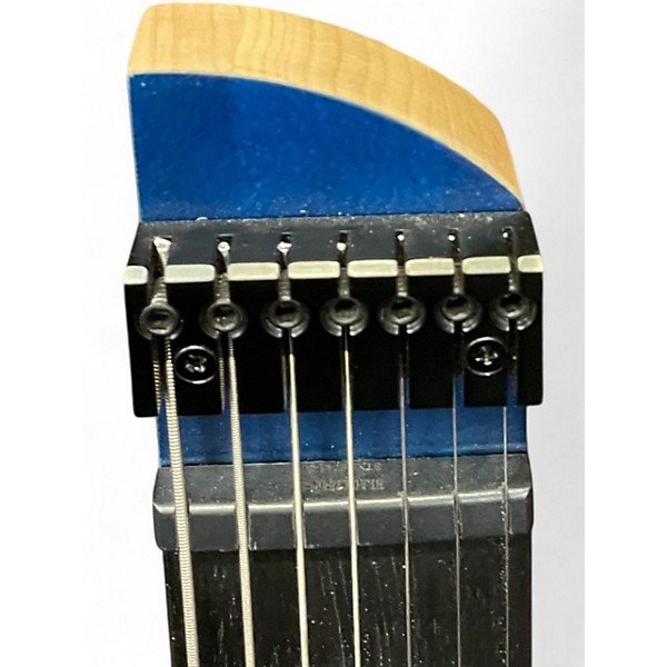 Used Legator GHOST Blue Ghost Flames Solid Body Electric Guitar