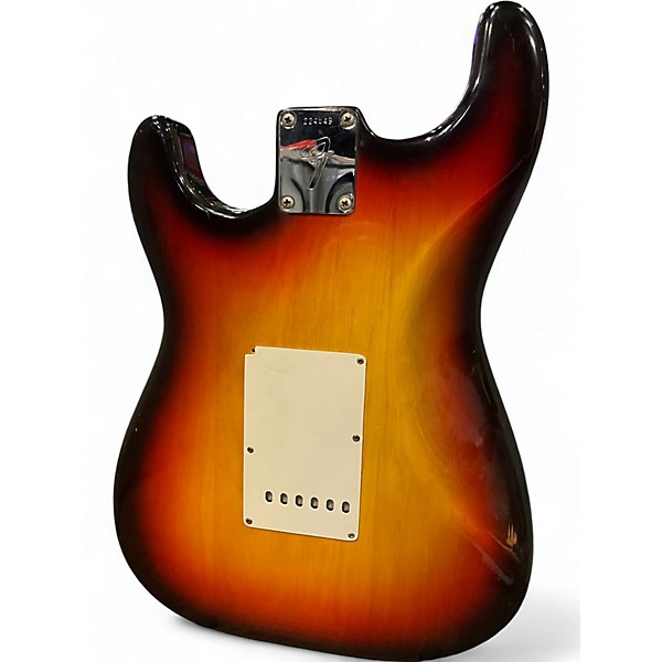 Vintage 1969 Fender Stratocaster Sunburst Solid Body Electric Guitar