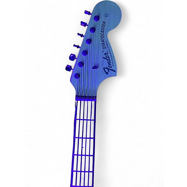 Vintage 1969 Fender Stratocaster Sunburst Solid Body Electric Guitar