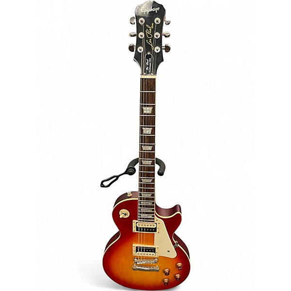 Used Epiphone Les Paul Traditional Pro 2 Color Sunburst Solid Body Electric Guitar