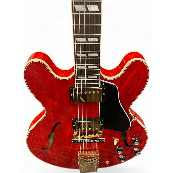 Used Gibson MARCUS KING ES 345 Heritage Cherry Hollow Body Electric Guitar