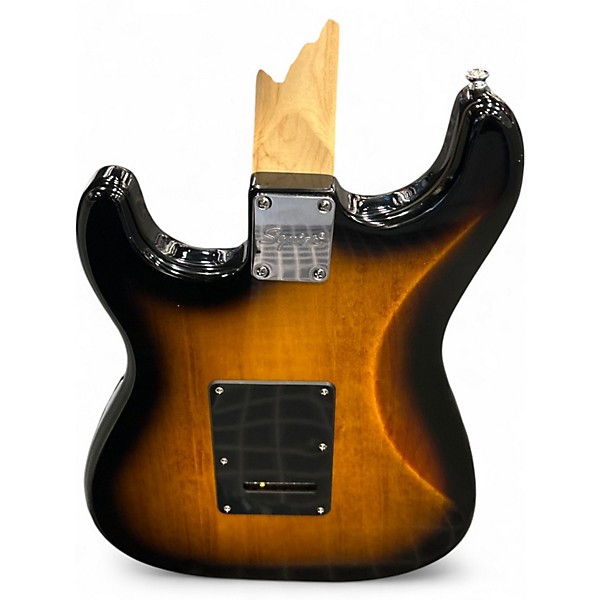Used Squier Stratocaster HSS SUNBURST Solid Body Electric Guitar