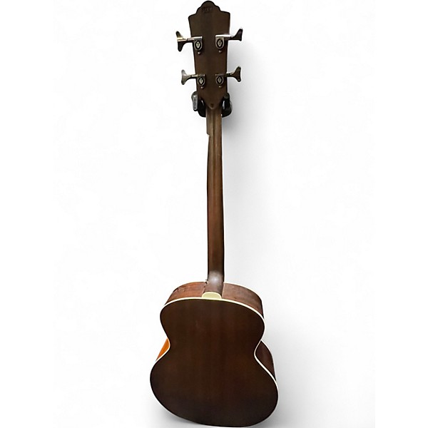 Used Guild B240E Brown Acoustic Bass Guitar