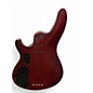 Used Schecter Guitar Research C4DLX Red Electric Bass Guitar