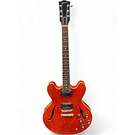 Used Gibson ES355 Trans Red Hollow Body Electric Guitar