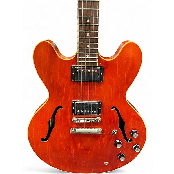 Used Gibson ES355 Trans Red Hollow Body Electric Guitar