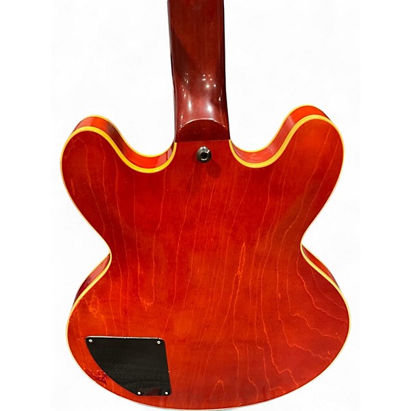 Used Gibson ES355 Trans Red Hollow Body Electric Guitar