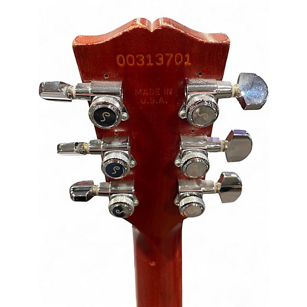 Used Gibson ES355 Trans Red Hollow Body Electric Guitar