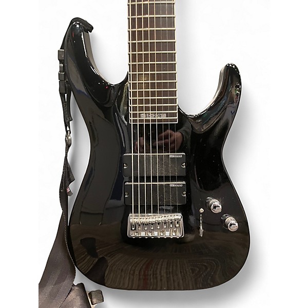 Used ESP LTD SC-208 Stephen Carpenter 8-String Black Solid Body Electric Guitar