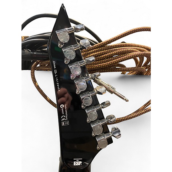 Used ESP LTD SC-208 Stephen Carpenter 8-String Black Solid Body Electric Guitar