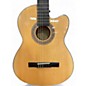 Used Lucero LC100CE Natural Classical Acoustic Electric Guitar