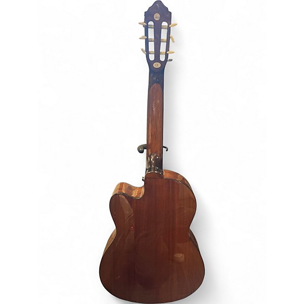 Used Lucero LC100CE Natural Classical Acoustic Electric Guitar