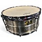 Used Pork Pie 14X6.5 SEAMLESS ALUMINUM Chrome Silver Drum thumbnail