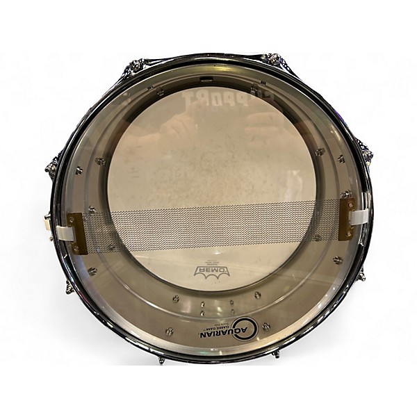 Used Pork Pie 14X6.5 SEAMLESS ALUMINUM Chrome Silver Drum