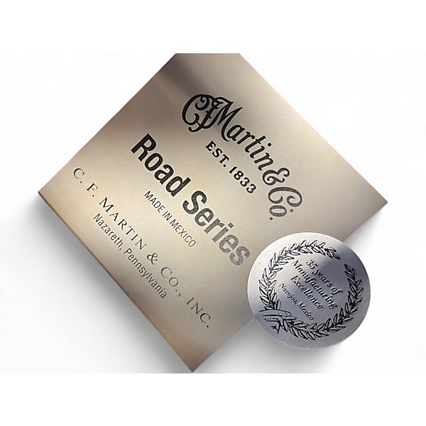 Used Martin road series  Natural Acoustic Electric Guitar